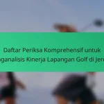 Metrik Kinerja Lapangan Golf Ceko untuk Pemain Lokal