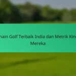 Daftar Periksa Komprehensif untuk Mengevaluasi Lapangan Golf di Ceko