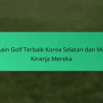 Pemain Golf Teratas Yunani dan Metrik Kinerja Mereka