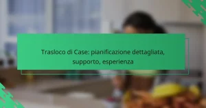 Trasloco di Case: pianificazione dettagliata, supporto, esperienza