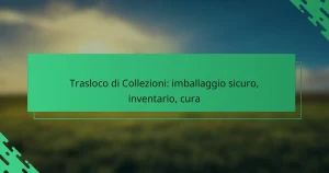 Trasloco di Collezioni: imballaggio sicuro, inventario, cura