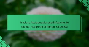 Trasloco Residenziale: soddisfazione del cliente, risparmio di tempo, sicurezza